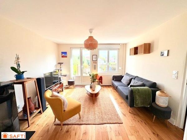 Maison semi-individuelle rénovée – Wasquehal – 3 chambres – Jardin –Garage