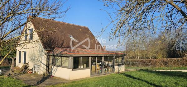 Maison 122 m² sur grand terrain de 6 210 m² – Calme, confort et espace !