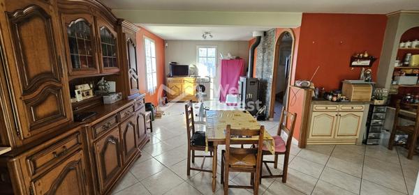 Maison 122 m² sur grand terrain de 6 210 m² – Calme, confort et espace !