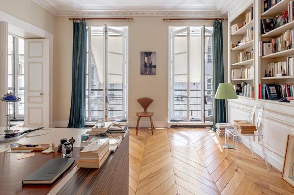 Paris 7 - Saint Thomas d'Aquin - 2 chambres et un bureau - Lumière