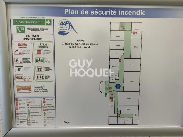 Local / Bureaux 350 m2 à Saint Avold centre ville