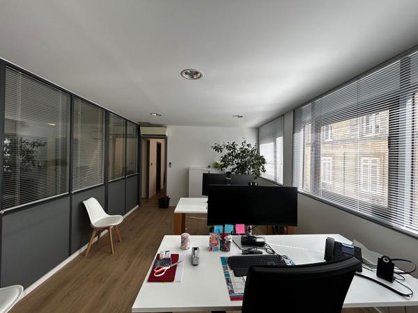 Bureaux à vendre à Bordeaux centre 132 m² avec ascenseur et belle luminosité