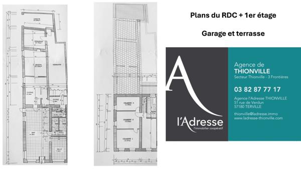 Immeuble de caractère à potentiel (local + habitation) - Yutz quartier Mairie