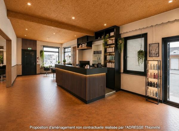 Immeuble de caractère à potentiel (local + habitation) - Yutz quartier Mairie