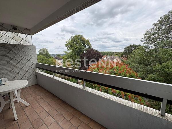 Nestenn Igny - Appartement 2 pièces avec terrasse, non meublé, dernier étage avec ascenseur, cave et parking, vue dégagée, proche Orsay