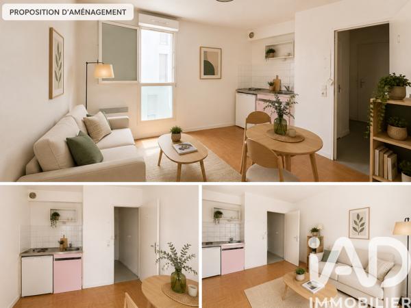 Studio à vendre 18,09 m² Pierrefitte-sur-Seine