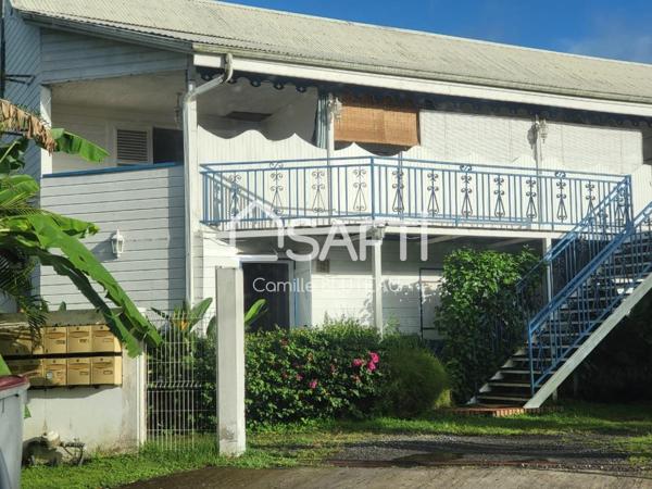 Appartement T2 meublé aux Trois-Îlets