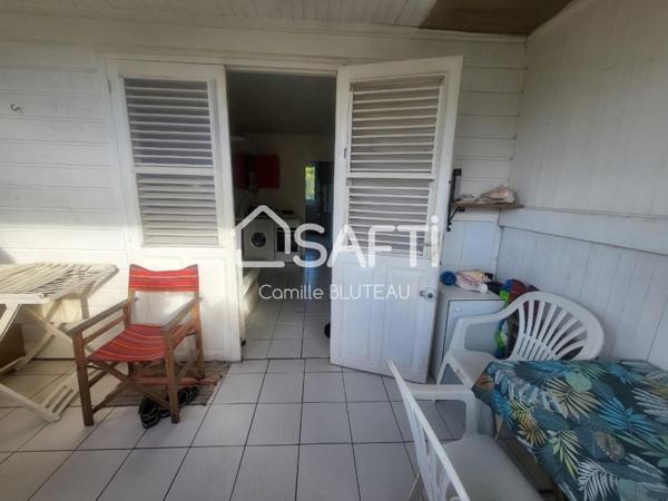 Appartement T2 meublé aux Trois-Îlets