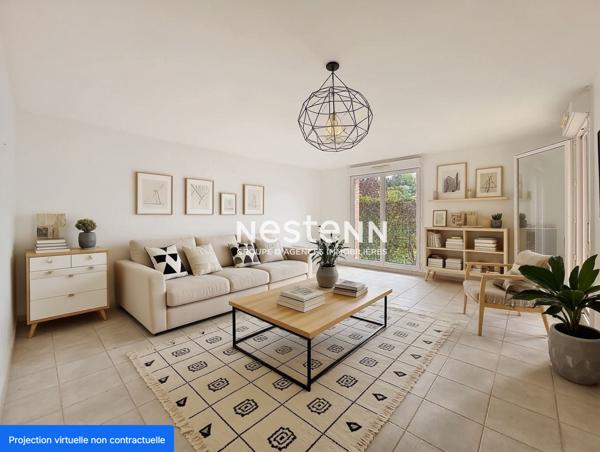 Appartement 3 pièces de 73m² avec terrasse et parking en sous-sol à vendre à Castanet-Tolosan.