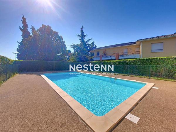 Appartement 3 pièces de 73m² avec terrasse et parking en sous-sol à vendre à Castanet-Tolosan.