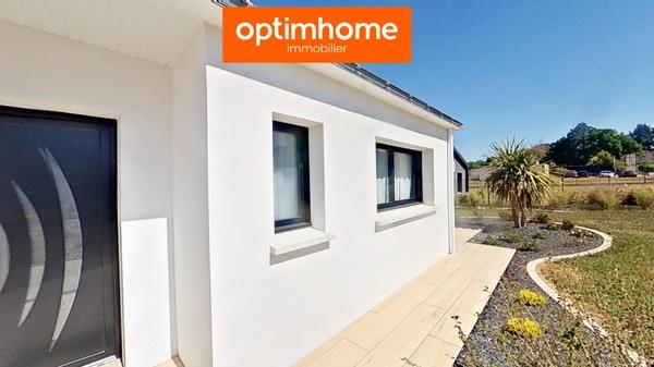 Maison contemporaine de plain-pied de 2024 – 135 m² – 4 chambres – Terrain de plus de 1 500 m² – Redon