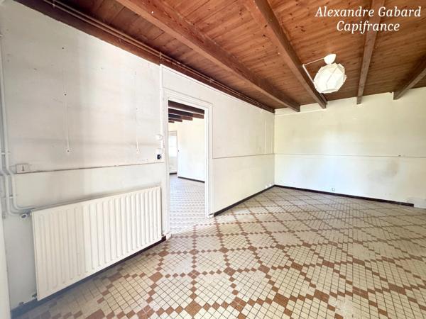 Maison en pierres - 3 chambres - Jardin - Dépendances et fort potentiel