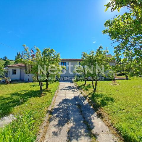 A VENDRE MAISON PLAIN PIED AVEC JARDIN ET GARAGE