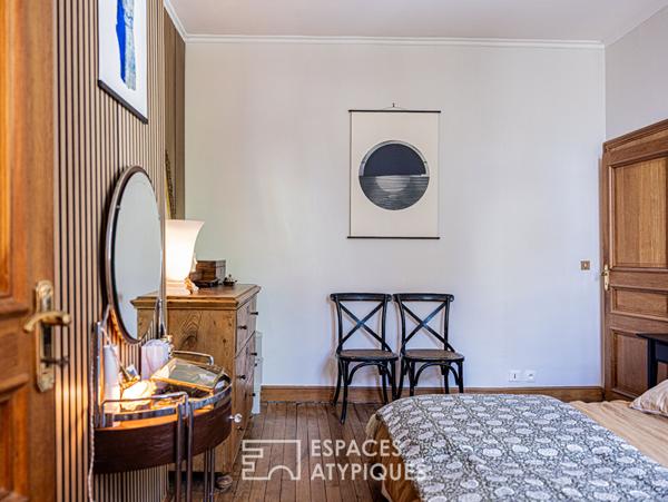 Elégante maison bourgeoise et son jardin