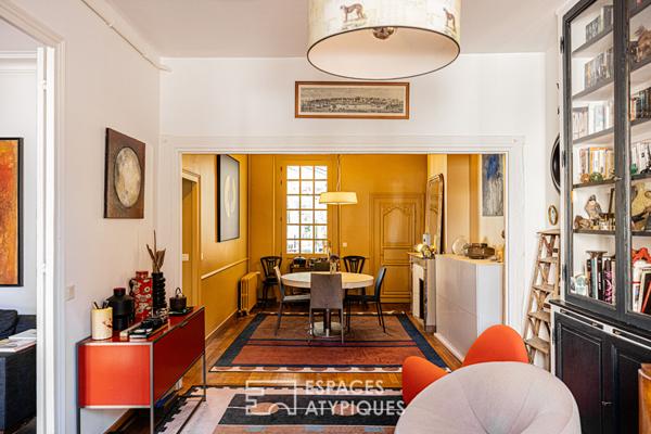 Elégante maison bourgeoise et son jardin