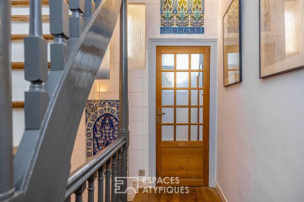 Elégante maison bourgeoise et son jardin