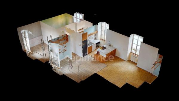 Pont-l'Abbé, Charmant 3 pièces 57,96m² loi Carrez avec Vue Exceptionnelle sur le Port de Plaisance, à Deux Pas du Centre_Ville