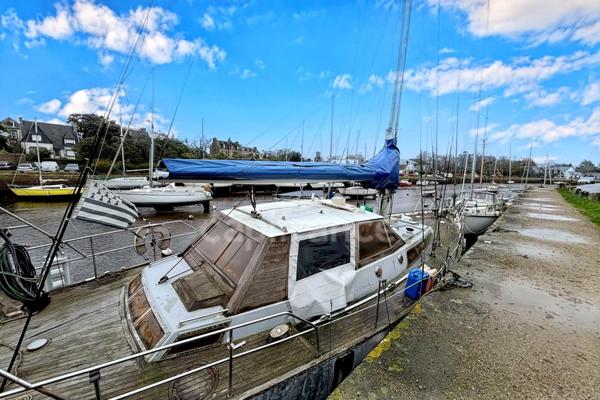 Pont-l'Abbé, Charmant 3 pièces 57,96m² loi Carrez avec Vue Exceptionnelle sur le Port de Plaisance, à Deux Pas du Centre_Ville