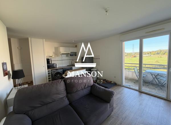 Appartement T3, balcon et parking au calme