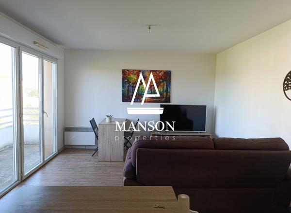 Appartement T3, balcon et parking au calme