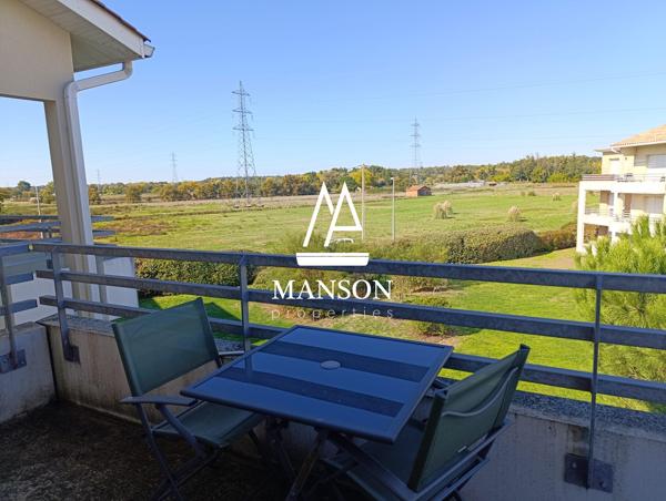 Appartement T3, balcon et parking au calme
