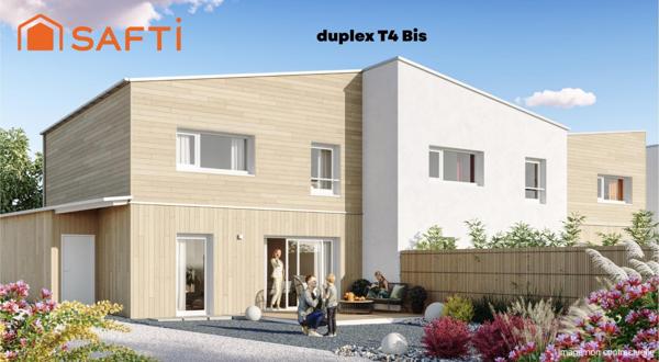 Duplex T4 bis avec petit jardin