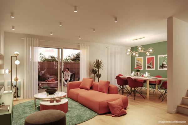 Duplex T4 bis avec petit jardin