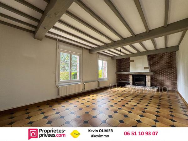 Maison de plain-pied avec grand terrain à Lattre-Saint-Quentin