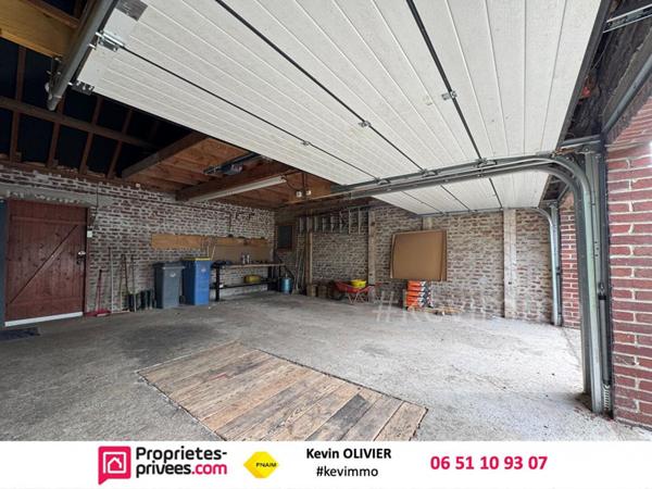 Maison de plain-pied avec grand terrain à Lattre-Saint-Quentin