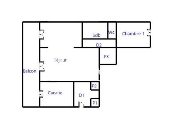À vendre Appartement 3 pièces 59.19 m² - Saint-étienne 42100