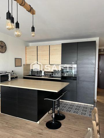 T2 avec vue sur l'entrée du port des Sables