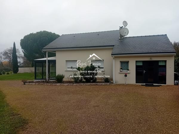 Vue sur la rivière, magnifique plain pied, sis dans une résidence