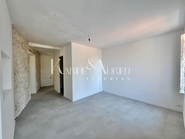 Maison de ville 3 chambres, cave et cour