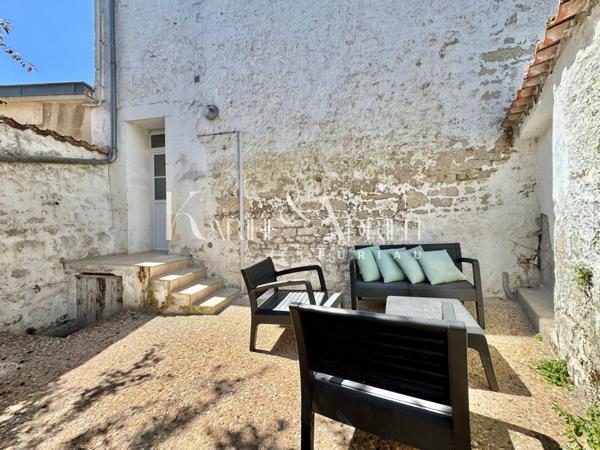 Maison de ville 3 chambres, cave et cour