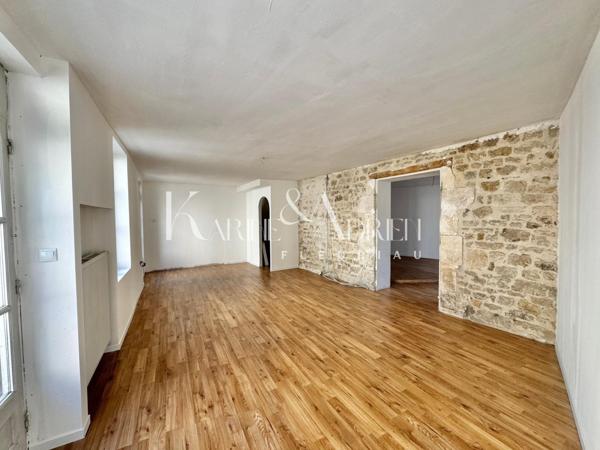 Maison de ville 3 chambres, cave et cour