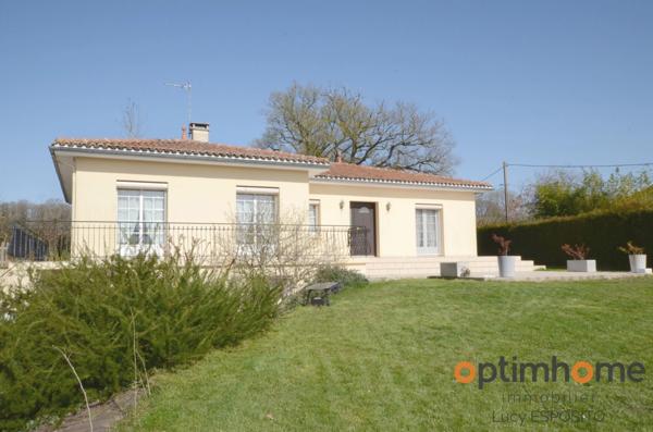 Élégante maison de 3 chambres avec jardin paysager – Abzac, proche de Confolens