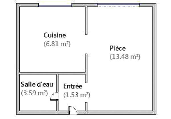 Vente appartement T1