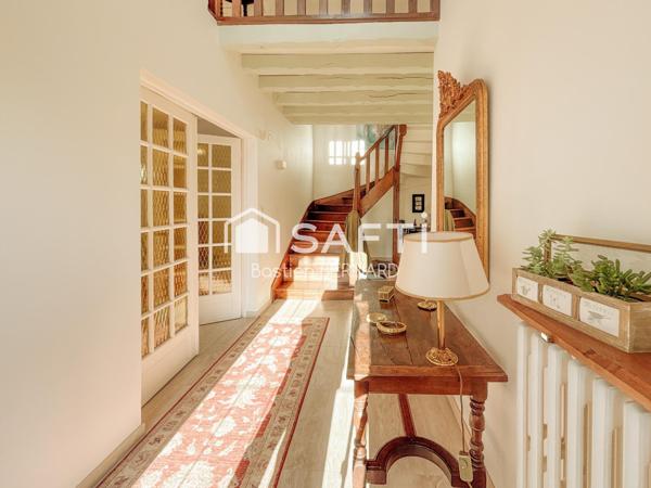 Maison standing 4 chambres – grand terrain arboré – sous-sol total