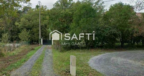 Grand terrain de 2400m2 divisible