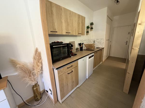 STUDIO avec Terrasse MORIANI bord de mer de 29m2
