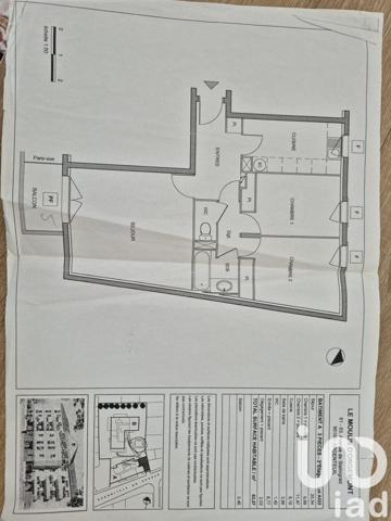 Appartement à vendre 3 pièces 63 m² Argenteuil