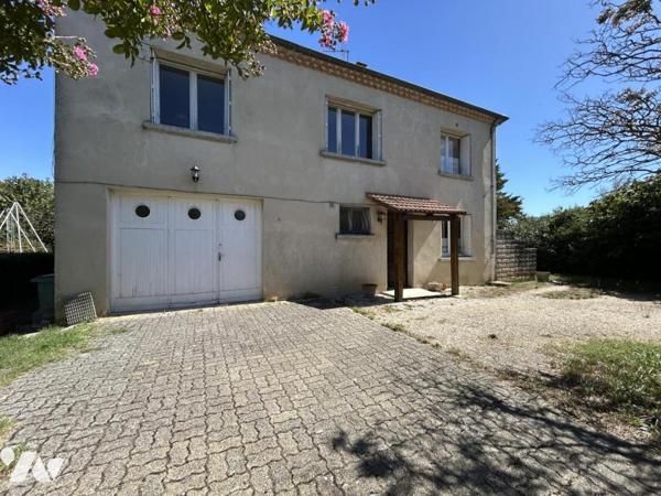 Montélimar, appart. 59m2 hab. avec jardin en rdc situé dans une maison individuelle.