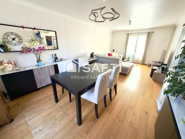 Maison 3 chambres + garage + recharge voiture électrique – proche gare