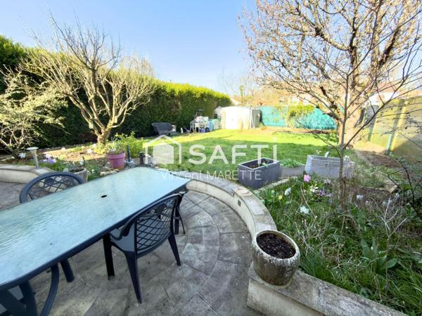 Maison 3 chambres + garage + recharge voiture électrique – proche gare