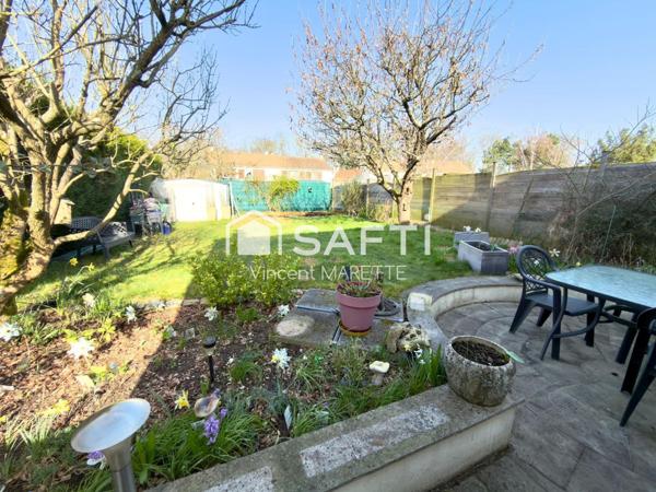 Maison 3 chambres + garage + recharge voiture électrique – proche gare