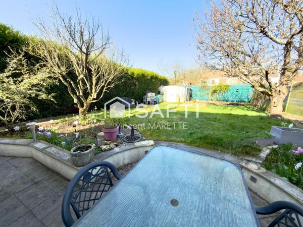 Maison 3 chambres + garage + recharge voiture électrique – proche gare