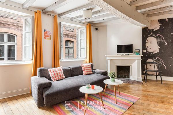 Loft de caractère en plein coeur du quartier Carmes