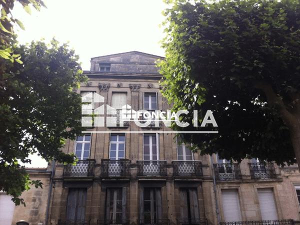 Location Studio 25.54 m² - 4 ème étage - Porte Gauche Bordeaux 33100