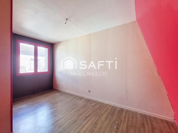 Maison familliale 3 chambres à raffraichir !