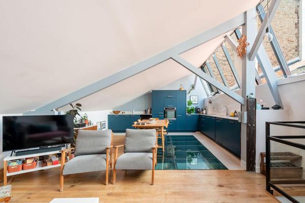 Loft confidentiel dans une ancienne usine